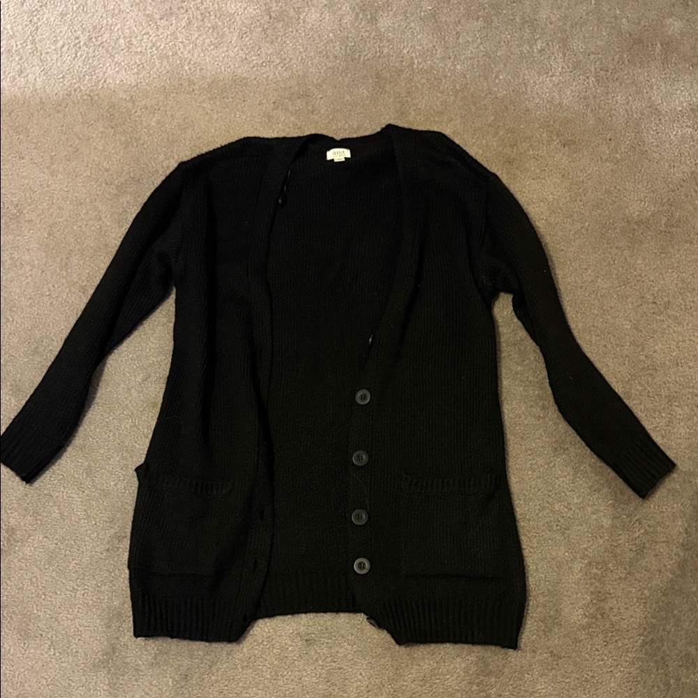 a.n.a Black Women's Cardigan Sweater
